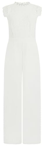 APART Fashion Damen Overall mit Spitzenoberteil Overall mit Spitzenoberteil