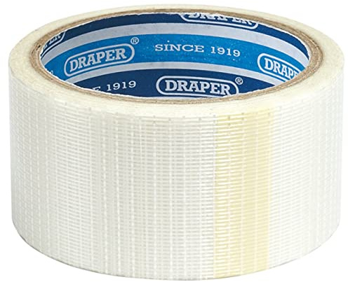 Draper 65021 Expert 15M x 50mm Heavy Duty Strapping Tape 15 m x 50 mm , Blue