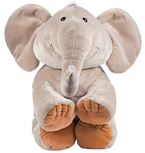 Schaffer Knuddel mich! 4234 Plüsch Elefant, Grau, 41 cm, XL (1er Pack)