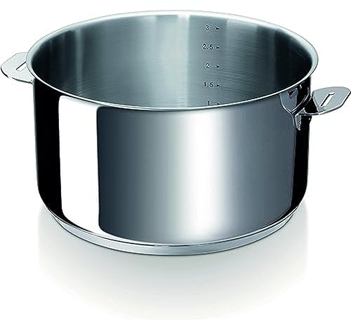 Bekaline 12326204 Evolution Corps de Casserole en acier inoxydable 20 cm