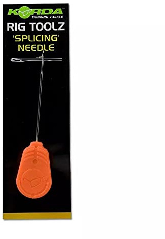 Korda Splicing Needle, Ideal for Kable and DuraKord, Strong and Robust, Latched Gate, Durable and Versatile for Precision Fishing