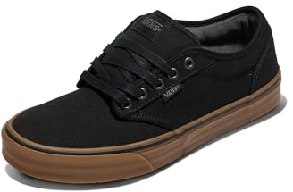 Vans Men's Atwood Low-Top Shoe, Black/Gum, 11.5