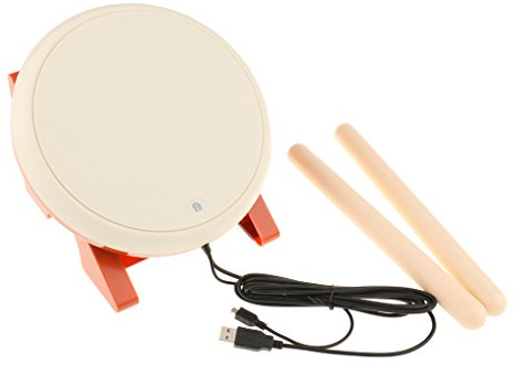dolity Taiko Taiko-Trommel no tatsujin Controller Taiko Instrument + Stab und Halterung für Sony PS4 Slim Pro