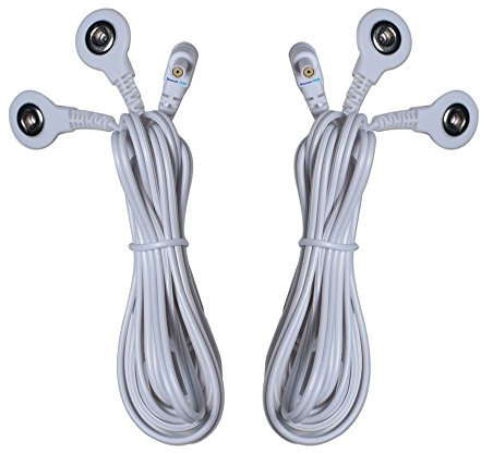 Careforyou Tens lead wire, 2 snap, discount brand Lead-SAFE-2.35-2-Snap(2)