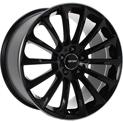 GMP Italia STELLAR 9,5x20 LK 5x112 Black rim polished Mercedes