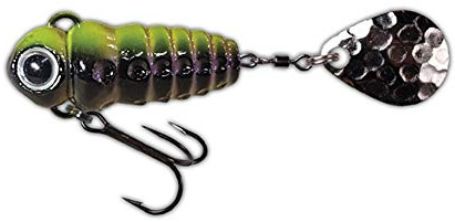 SpinMad Crazy Bug 6gr // der Klassische Jig Spinner Gewand // Viele Farben und Dekore // ideal für Das Angeln auf Barsch, Hecht und Zander Farbe 2502