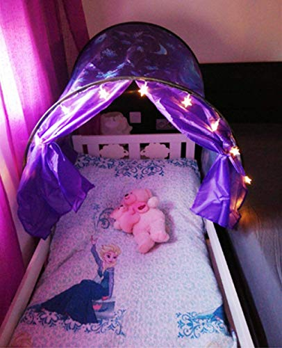 Bettzelt,Bed Tents,Traumzelt,Dream Tent,Children's Tents,Kid's Fantasy,Drinnen Kinder,Schneeszene Tents,Jungen und Mädchen Weihnachten Geburtstagsgeschenk(Schneeszene)