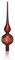 com-four® Christmas tree topper - Christmas tree topper made of genuine glass for Christmas - Christmas tree top - Crystal Xmas tree topper, 28 cm