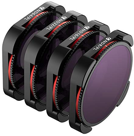Freewell Bright Day - 4K Serie - 4Pack Filters Kompatibel mit Hero12, Hero11, Hero11 Mini, Hero10, Hero9 Schwarz