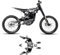 Kungfu Graphics Aufkleber-Set für Sur-Ron Light Bee X mit KKE Gabel Off-Road Motorrad Dirt Bike, SRX17N031-KO