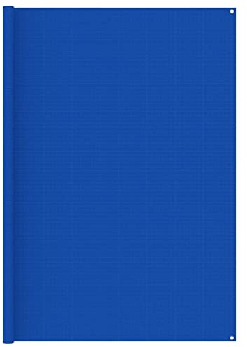 vidaXL Zeltteppich 250x600 cm Blau HDPE