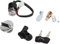 Motorradteile, ABS-Zündschloss-Tankdeckel-Set, Metalllegierung, praktisch mit 2-Schlüssel-Ersatz für Dax Skyteam 50 cc 125 cc zur Reparatur