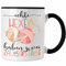 Trendation - Stricken Tasse Geschenk Häckeln Echte Hexen Haben 2 Zauberstäbe Geschenk Oma (Schwarz)