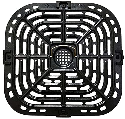 Lrtzizy Air Fryer Grill Plate for Instants Plus 6QT Air Fryers, Upgraded Square Grill Pan Tray Replacement Parts