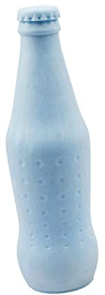 Didiseaon cartoon soda bottle dog molar toy milk flavor PET chewing toys rubber educational plaything for home indoor outdoor