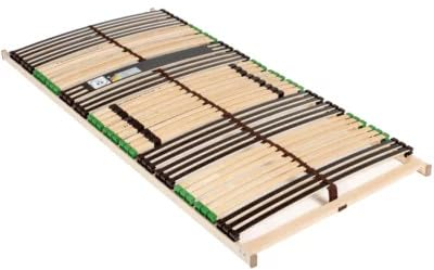 Be Fair Life Lattenrost/Planet 42 NV / 100 x 200 cm/ 42 Federholzleisten/Nicht verstellbar/Vollständig montiert/Blauer Engel Zertifiziert/Made in Germany/ 100-Nächte Testschlafen