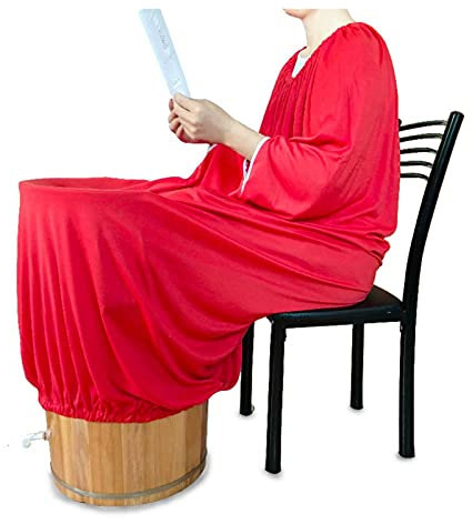 KOROBIE Infrarot-Saunadecke Sauna-Accessoires Ganzkörper-Fumating-Kleidung, die Rock-Sauna-Barrel-Badeanzug beginnen Fernsteuerbar