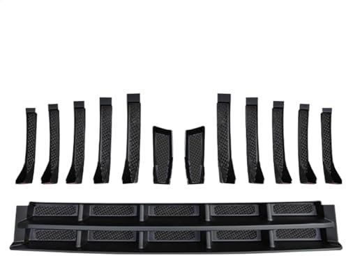 Car Front Bumper Protector - Radiator Grille Cover | Durable Mesh Barrier Shield: Heavy Duty Metal Screen Blocks Particles, Grille Accessory