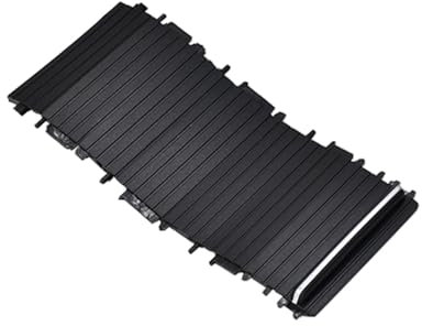CANTONDZ 2xCubierta para Consola Central para Coche Interior Cubierta para persiana Enrollable para Consola Central Compatible con BMW Serie 3 E46 316 318 320 325 328 51167038333