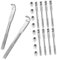 ERINGOGO 24pcs Banjo Hooks Replacement Kit Metal Nuts Brackets for Banjo Easy Install