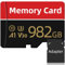 Moloplpou Flash Memory Card - TF Storage Card for Mobile Phone/Camera/Security System/Monitoring Equipment - Full HD Video Mini TF Card with A1 Performance - Waterproof Memory Card with Adapter