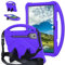 Funda para tablet Lenovo Yoga Tab Plus/Yoga Pad Pro de 12.7 pulgadas 2025/2024 para niños, funda protectora duradera y ligera de EVA a prueba de golpes (morado)