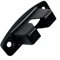 Rear Door Lower Latch Cover for Tesla for Model X 2016-2021 Replaces 1054149-00-G, Black ABS Door Latch Cover Car Interior