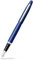 Sheaffer VFM Nickel Plated Trim Fountain Pen - Neon Blue