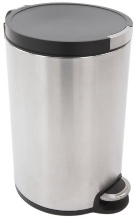 EKO VB 922530 Treteimer, 30 Liter, Edelstahl matt
