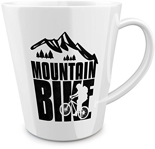 Funtasstic konische Tasse Mountain Bike black