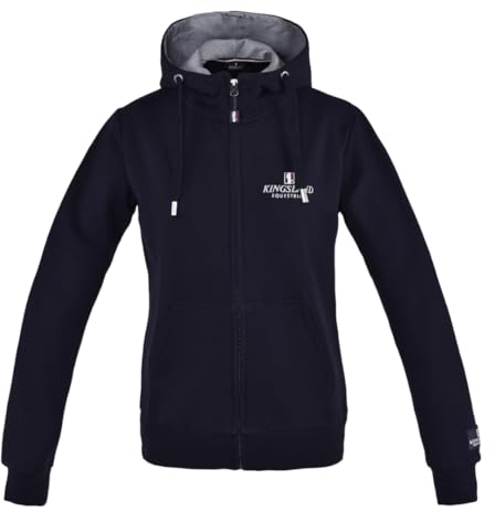 Kingsland Kapuzen-Sweatjacke Classic Unisex, Größe:XS, Farbe:Navy