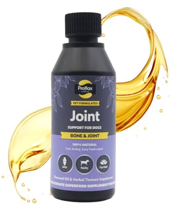 Proflax Joint Support for Dogs | Bone & Joint Mobility Supplement | Natural Support for Stiffness, Flexibility & Movement - 250ml