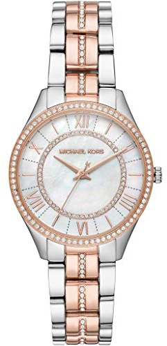 Michael Kors Montre Lauryn Two-Tone en Acier Inoxydable pour Femmes (MK3979)