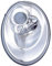 Scheinwerfer links NEW BEETLE Cabriolet 1Y7 09.02-10.10 H7/H7 mit Motor