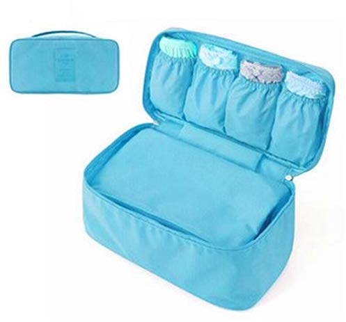 Asudaro Damen Mädchen Bras Unterwäsche-Aufbewahrungstasche Reisetasche Panties Sockentasche Kulturbeutel BH-Organisationsbeutel für Reisen Aufbewahrung tragbare Unterwäsche Tasche