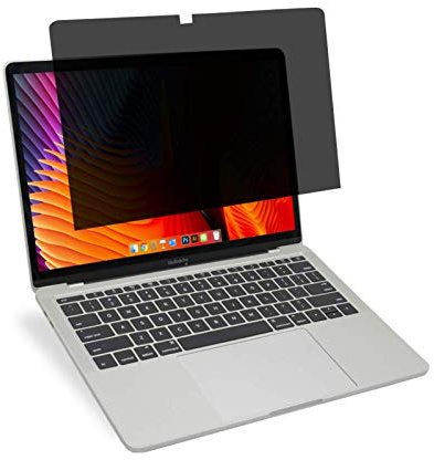 SenseAGE Privacy Screen Filter for MacBook Pro 16 Inch (2019), Anti-Blue Light Glare Slim Removable Privacy Screen Protector with Adhesive Strip