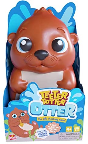 Teeter Totter Otter Age 4+: The Silly Stacking Floating Balance Game! | Kids Games | For 2-4 Players | Ages 4+