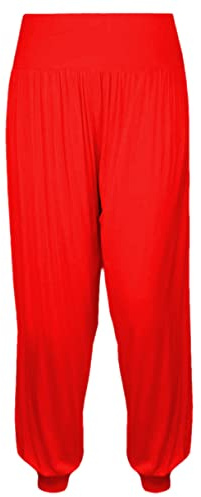 Gum & Berries Haremshose für Mädchen Alibaba locker lässig Baggy-Hose Sport Tanz elastisch Yoga-Leggings Kinder Neon ausgestelltes Kostüm Kinder Bequeme entspannte Hose mit hoher Alter 5-14 Jahre
