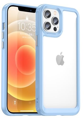 AWZHYDT Designed for iPhone 11 Pro Phone Case[ 360 Full Rubber Bumper & Transparent Back Cover] Anti-slip and anti-fingerprint Cover for iPhone 11 Pro 5.8(Blue)