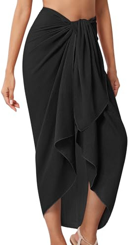 QIANXIZHAN Women's Swimsuit Cover Up,Beach Sarong Wrap Bottom Coverup