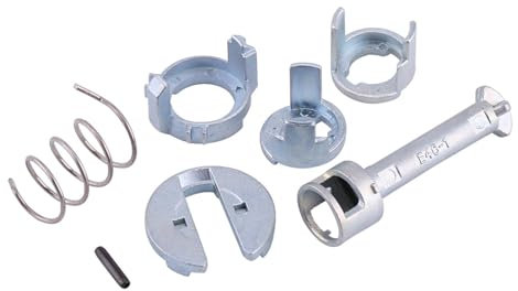 E46 3er-Reihe Türschloss-Reparatursatz Vorne Links Rechts, Metall, 7-teilig, für Kombi, Limousine, Coupe, Cabrio 1998–2005