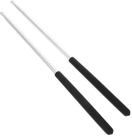 VICASKY Drumsticks Aus Aluminiumlegierung Rhythmusstäbe Aus Massivem Metall Rhythmusstäbe Für Schlagzeug Ersatz-drumsticks