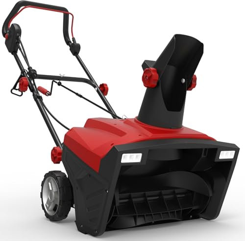 Fraise à Neige électrique Souffleuse Déneigeuse 2300W Largeur de Travail 50cm 2500 TR/Min