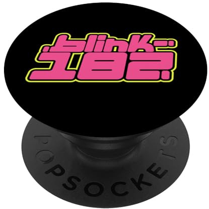 Offizielles Blink-182-Logo, Pink PopSockets Klebender PopGrip