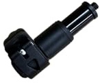 Aluminum Trekking Pole Camera Adapter – Converts Hiking Pole Tip to 1/4 Mount – Compatible with 360 Cameras, GoPro, DJI, Phone Mounts – Lightweight & Durable Locking Insert for Outdoor Filming