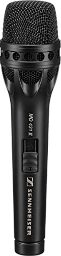 Sennheiser MD431-II Super-Cardioid Handheld Dynamic Microphone