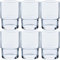 Orient Sasaki Glass Tumbler HS Stack Tumbler 250Ml × 6 Pieces 00346Hs JP F/S