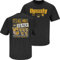 Pittsburgh Football Fans. Dynasty EST. 1974 T-Shirt (SM-5X) Schwarz - Schwarz - Groß