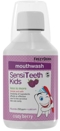 FREZYDERM SENSITEETH Kids MOUTHWASH PN: B00TIP4Y64