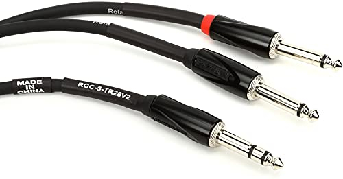 Roland Rcc-5-Tr28V2 Interconnect Cables, Black